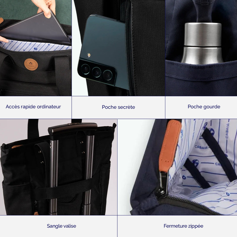 Tote Bag Medium Pro Maupiti — vue 4