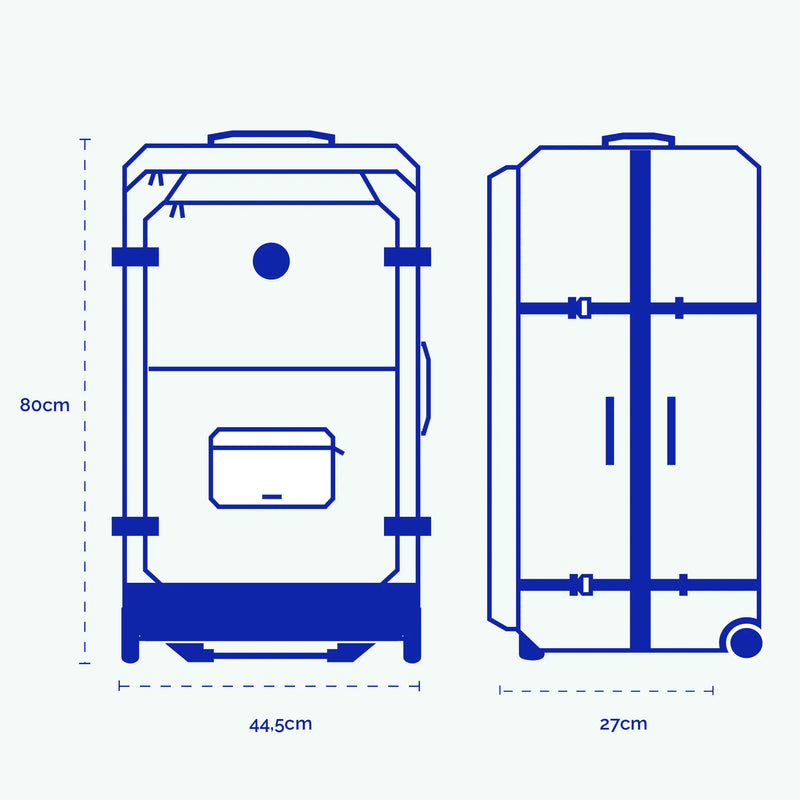 Valise souple 2 roues Large Amiens — vue 9